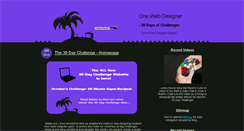 Desktop Screenshot of 30daychallenges.linedotwebdesign.co.uk