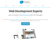 Tablet Screenshot of linedotwebdesign.co.uk